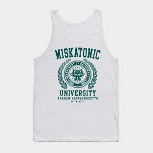 CTHULU AND LOVECRAFT - MISKATONIC UNIVERSITY Tank Top